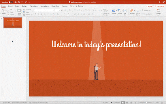 The image shows How to Share a PowerPoint as Read-Only document