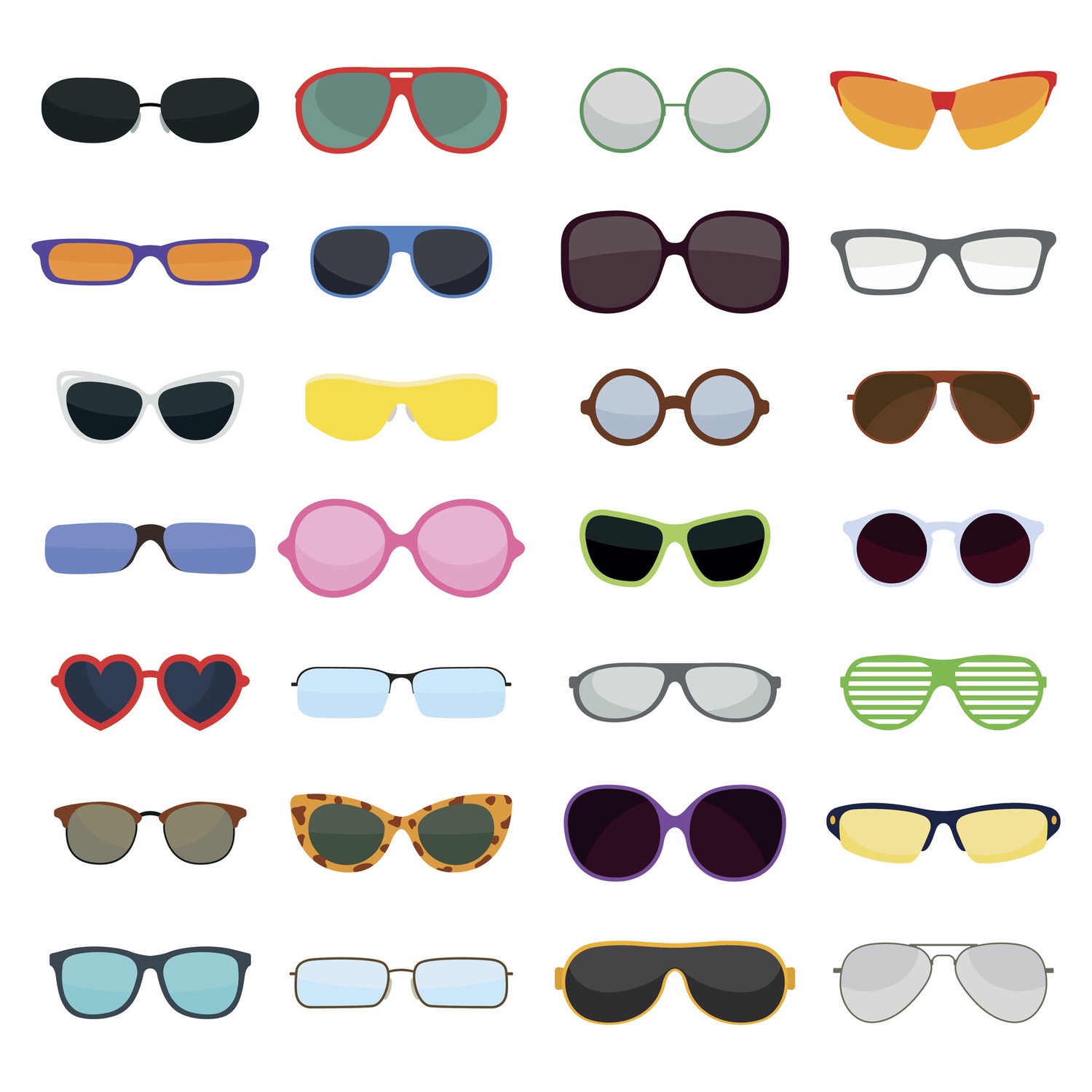 Image for Character Lips & Glasses: Now Color Customizable