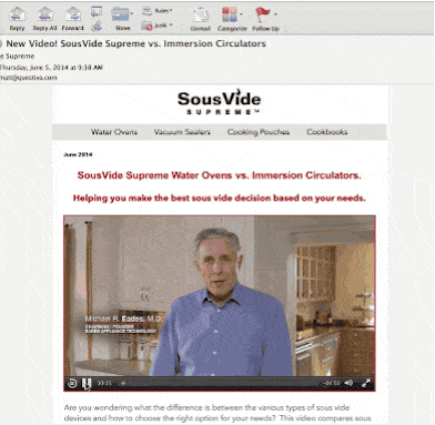 how to send video through email example