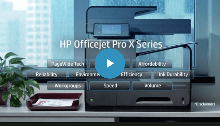 HP officejet pro training video example 