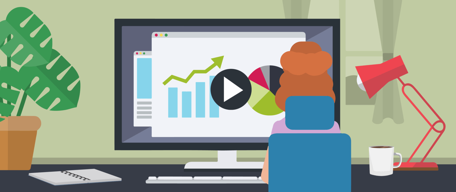 Blog header for how to make infographics videos