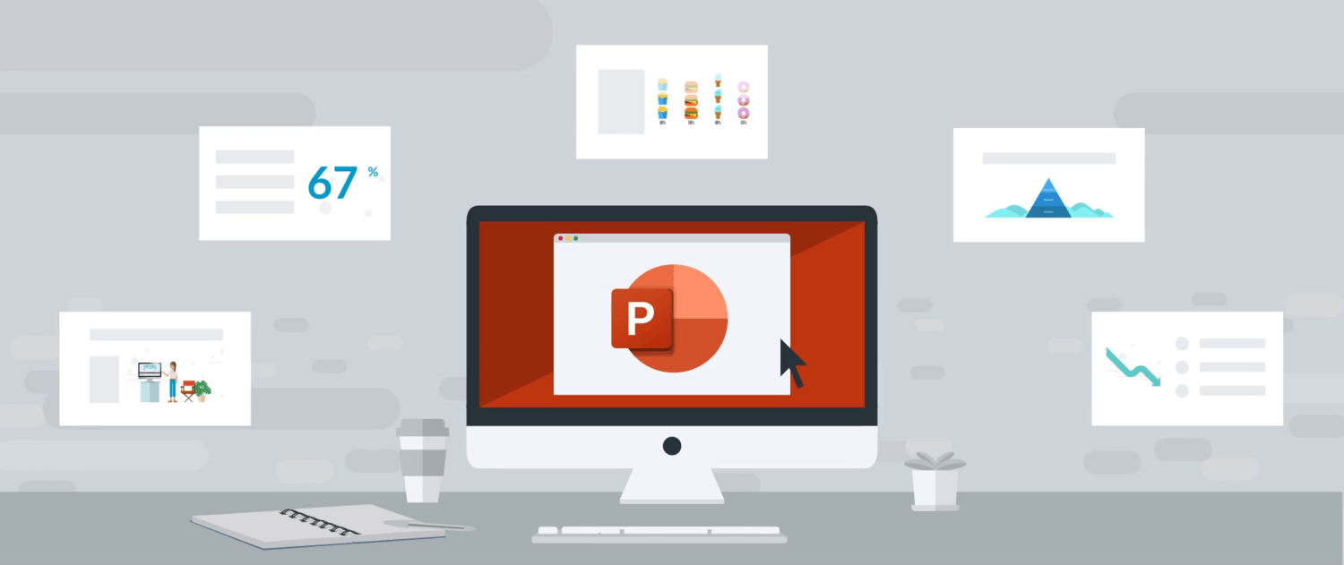 banner image for resource post "5 Free Animated PowerPoint Templates To Captivate Your Audience"