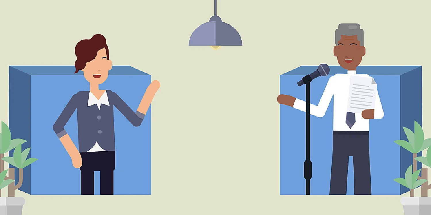 Header image for decoration: How to direct your internal voice over talent