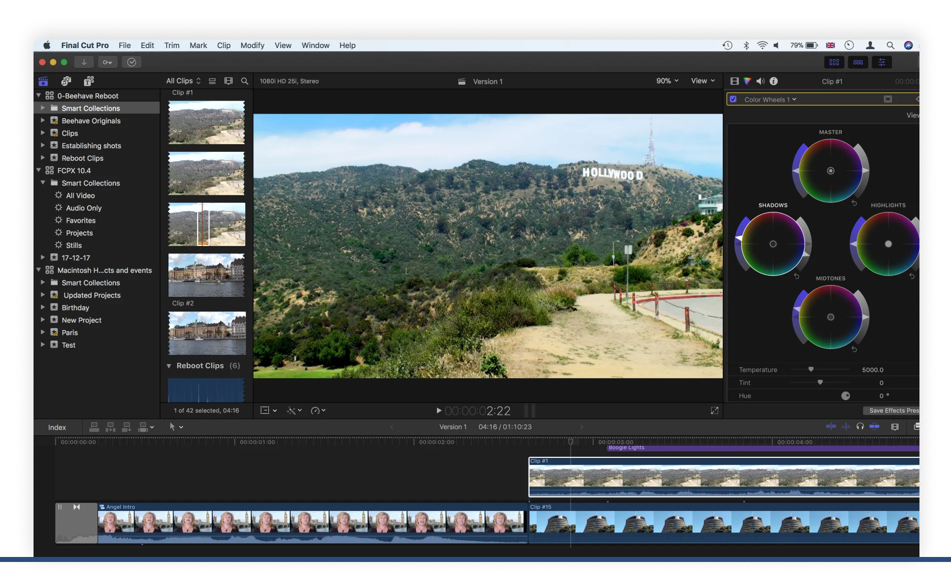 Final Cut Pro video training software image