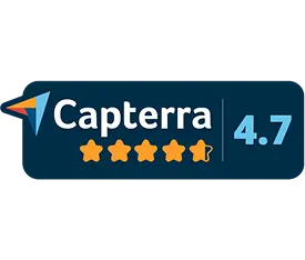 Capterra: 4.7 stars