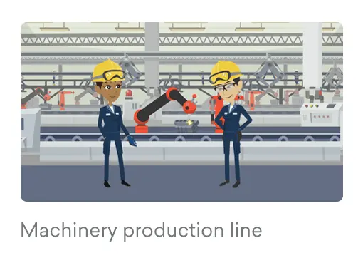 Machinery production line