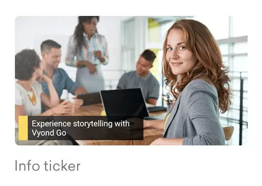 Info ticker