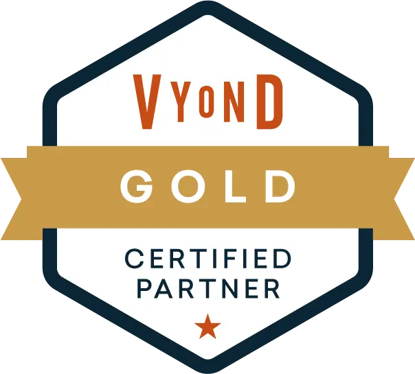 Vyond Gold Certified Partner