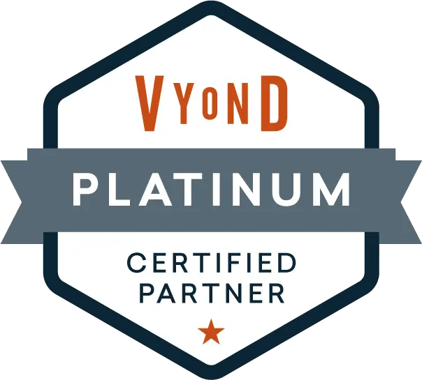 Vyond Platinum Certified Partner