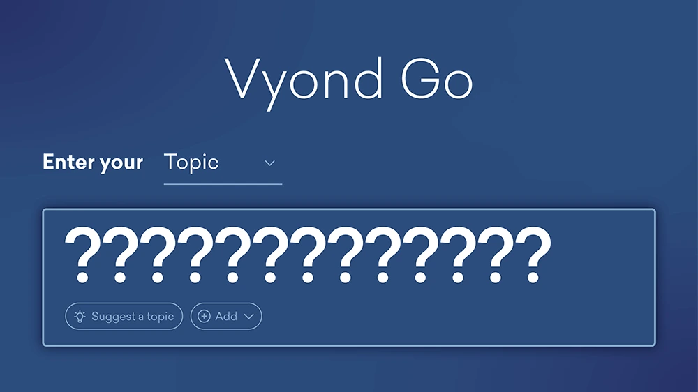 Vyond Go