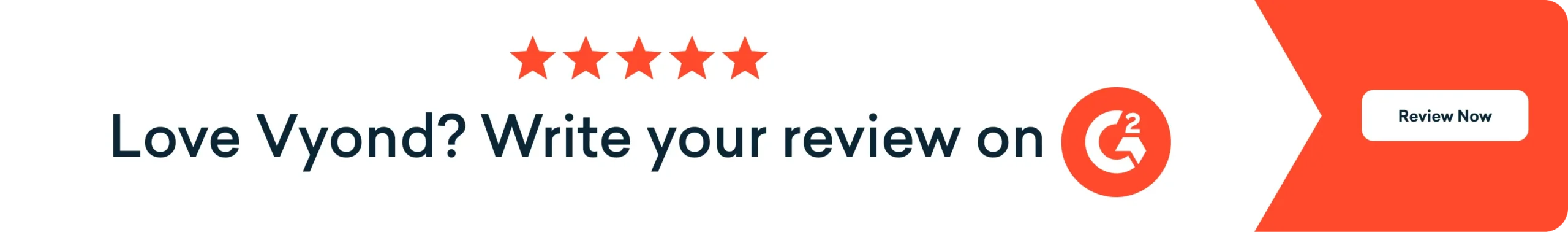 Love Vyond?  Write a review on G2