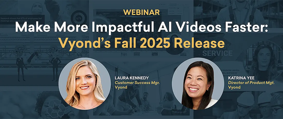 Make More Impactful Videos Faster: Vyond's Fall 2025 Release