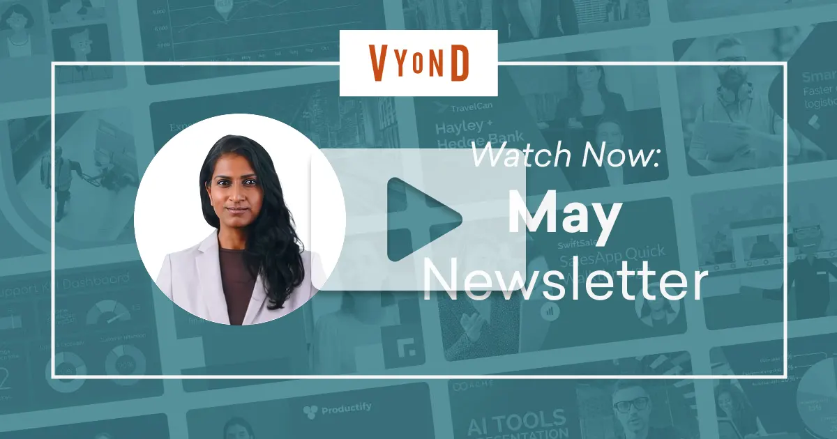 Vyond May newsletter