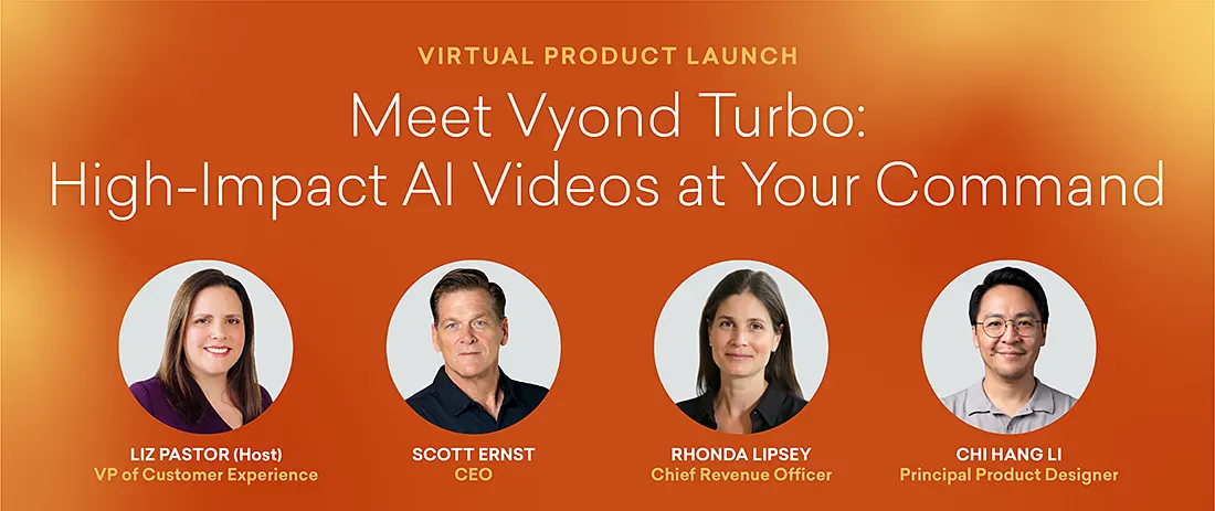 Meet Vyond Turbo: High-Impact AI Videos at Your Command